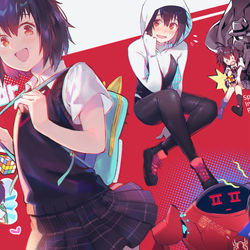 This is a pixiv picture whose title is スパイダーバース 女子log.