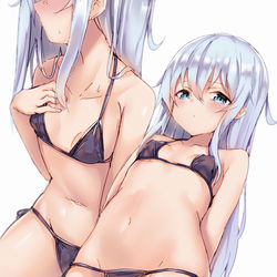 This is a pixiv picture whose title is ひびき.