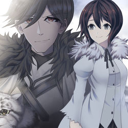 This is a pixiv picture whose title is 戦友との別れ.