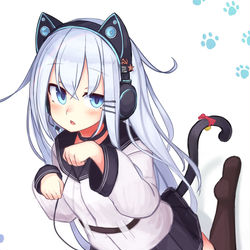 This is a pixiv picture whose title is にゃー.