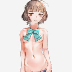 This is a pixiv picture whose title is 岸波ちゃん.