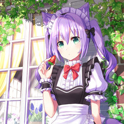 This is a pixiv picture whose title is いちご休憩中.