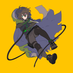 This is a pixiv picture whose title is アクション練習落書き.