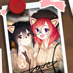 This is a pixiv picture whose title is 西木野真姫生誕祭.
