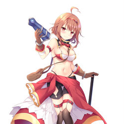 This is a pixiv picture whose title is 【仕事絵】千年戦争アイギス.