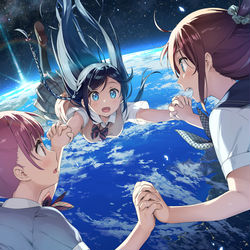 This is a pixiv picture whose title is illuminations.