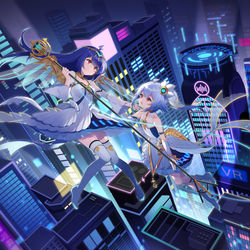 This is a pixiv picture whose title is 【仕事絵】BML2019 VR.