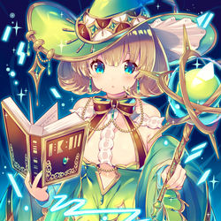 This is a pixiv picture whose title is 知識の魔女.