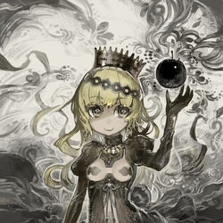 This is a pixiv picture whose title is 黒雪姫.
