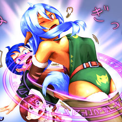 This is a pixiv picture whose title is 脱皮召喚の術.