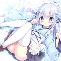 This is a pixiv picture whose title is ご注文は和メイドですか？.