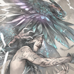 This is a pixiv picture whose title is Griffon.