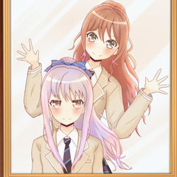 This is a pixiv picture whose title is リサゆき.