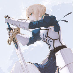 This is a pixiv picture whose title is 靑.