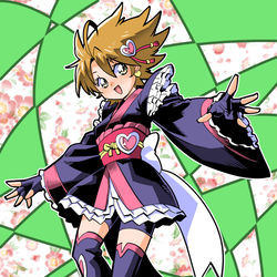 This is a pixiv picture whose title is キュ和ブラック（ふたりはプリキュアMaxHeart).