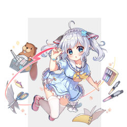 This is a pixiv picture whose title is 【仕事絵】戦艦少女R.