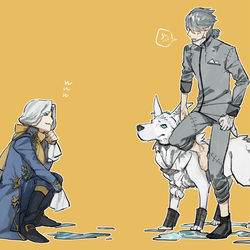 This is a pixiv picture whose title is 第五人格ログ（※CP成分、腐向けあり、写納中心）.
