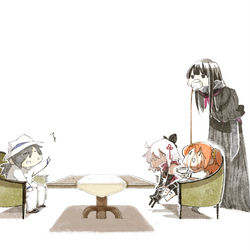 This is a pixiv picture whose title is お竜さん流『美味しいお茶の入れ方。』.