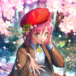 This is a pixiv picture whose title is 🌸🌸.