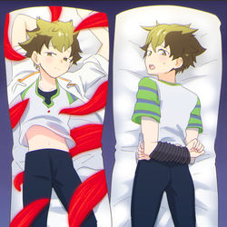 This is a pixiv picture whose title is めっさ(抱)き(枕)になる〜.