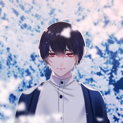 This is a pixiv picture whose title is 幸福な春.