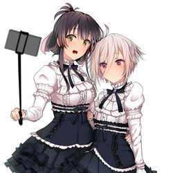 This is a pixiv picture whose title is ジェムカンコラボまいさや.