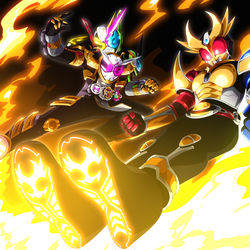 This is a pixiv picture whose title is 六位一体.
