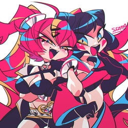 This is a pixiv picture whose title is 同期組.