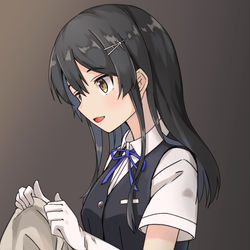This is a pixiv picture whose title is 親潮.