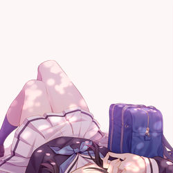 This is a pixiv picture whose title is 桜の木の下で.