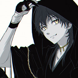 This is a pixiv picture whose title is 黒丸国永.