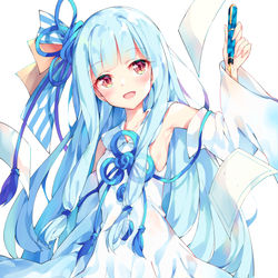 This is a pixiv picture whose title is アオイチャン.
