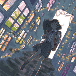 This is a pixiv picture whose title is 『ミカとネト』.