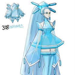 This is a pixiv picture whose title is 378.レジアイス.