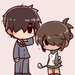 This is a pixiv picture whose title is だんなさんとおよめちゃん.