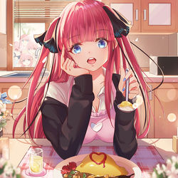 This is a pixiv picture whose title is 二乃不可战胜.