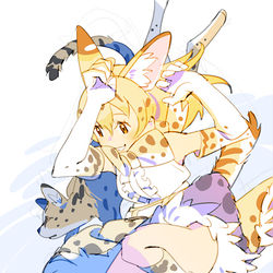 This is a pixiv picture whose title is サーバルちゃん.