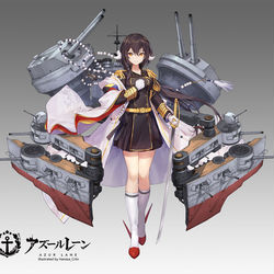 This is a pixiv picture whose title is 三笠.