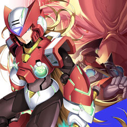This is a pixiv picture whose title is ロックマン-イレギュラーハンター ゼロ.