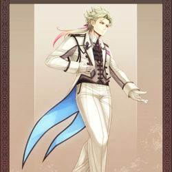 This is a pixiv picture whose title is 【PFLS】不器用な付き添い【謳華祭】.