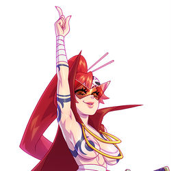This is a pixiv picture whose title is Yoko/Kamina.