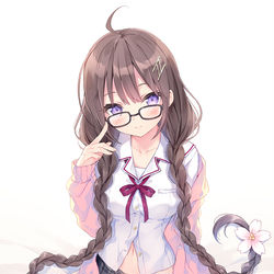 This is a pixiv picture whose title is 宮本サクラが可愛いだけの小説。.