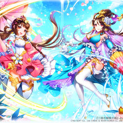 This is a pixiv picture whose title is [仕事絵] 三国志無限大戦.