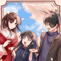 This is a pixiv picture whose title is コミ1新刊表紙絵.