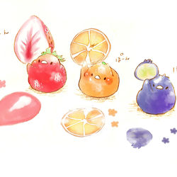 This is a pixiv picture whose title is スタンプ.