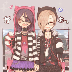 This is a pixiv picture whose title is うめみれまとめ2.