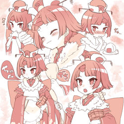 This is a pixiv picture whose title is 紅閻魔.