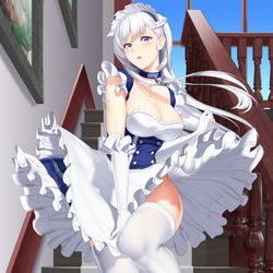 This is a pixiv picture whose title is 贝法的女仆生活.