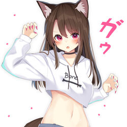 This is a pixiv picture whose title is ガゥ.