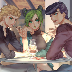 This is a pixiv picture whose title is ジョジョLOG.